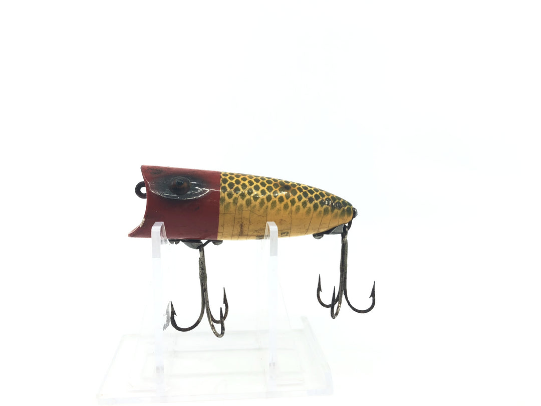 Heddon Wooden Baby Lucky 13 JRH Frog Spot Color