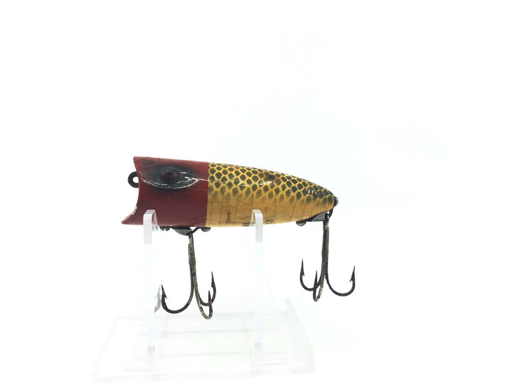 Heddon Wooden Baby Lucky 13 JRH Frog Spot Color
