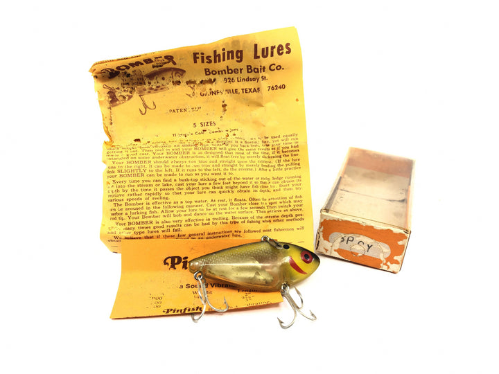 Bomber Pinfish 3P SY Silver Yellow Head with Box