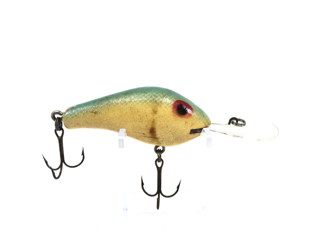 Poe's Lure White Green Back