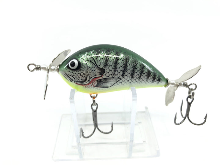 Bagley Pro Sunny B Twin Spin SPBTS07-CBGL Chartreuse Bluegill New on Card Special