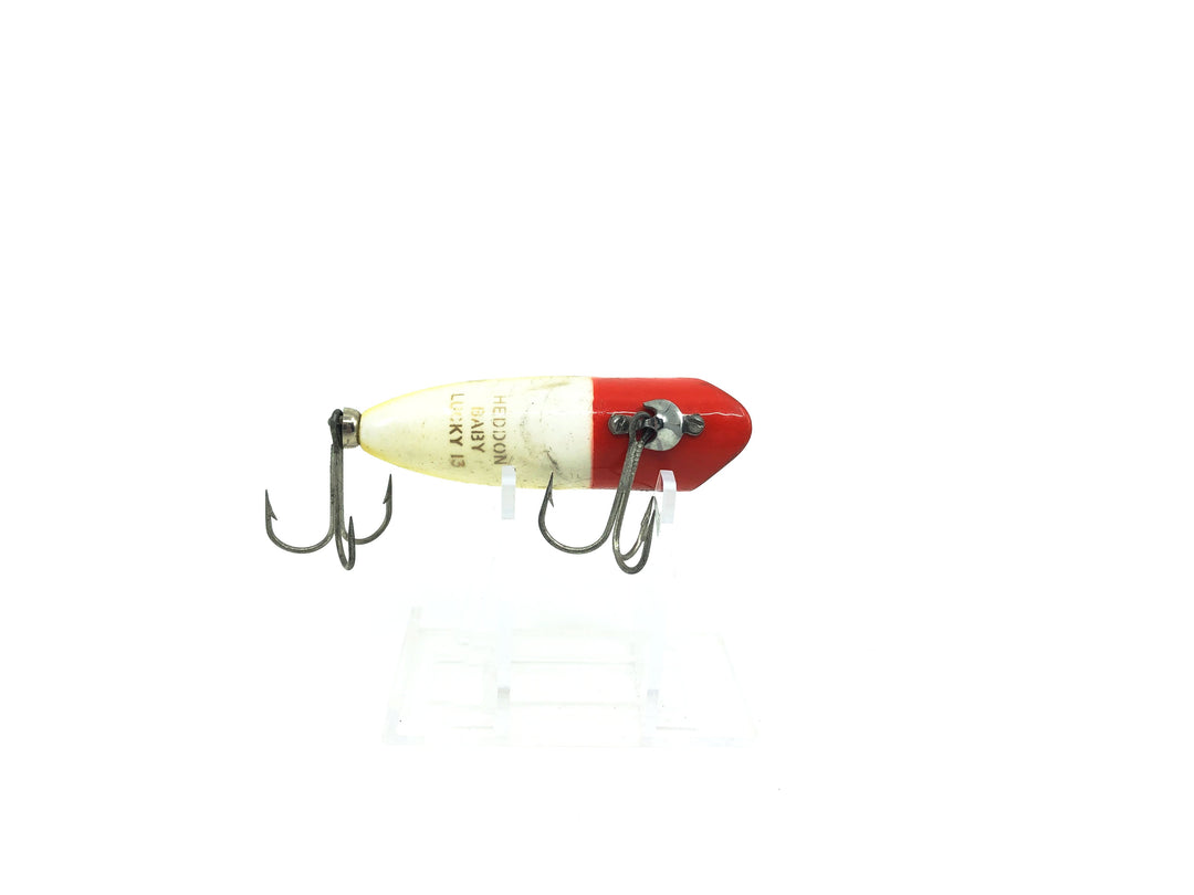 Heddon Baby Lucky 13 JRH Frog Scale/Red Head Color