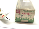 Helin Flatfish SPS White with Black and Red and Box
