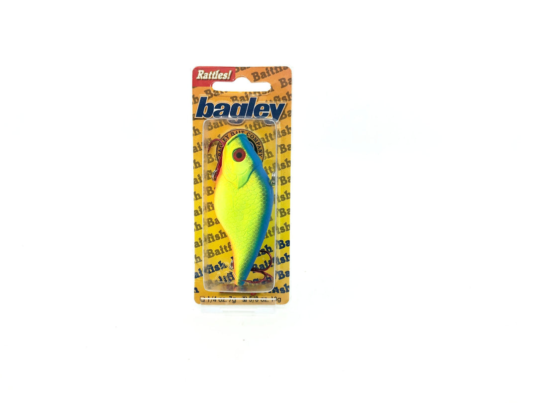 Bagley Baitfish PRT Parrot Color New on Card