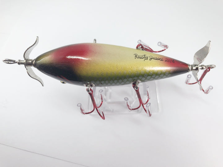Rusty Jessee Killer Baits Five Hook Minnow in Green Scale Color