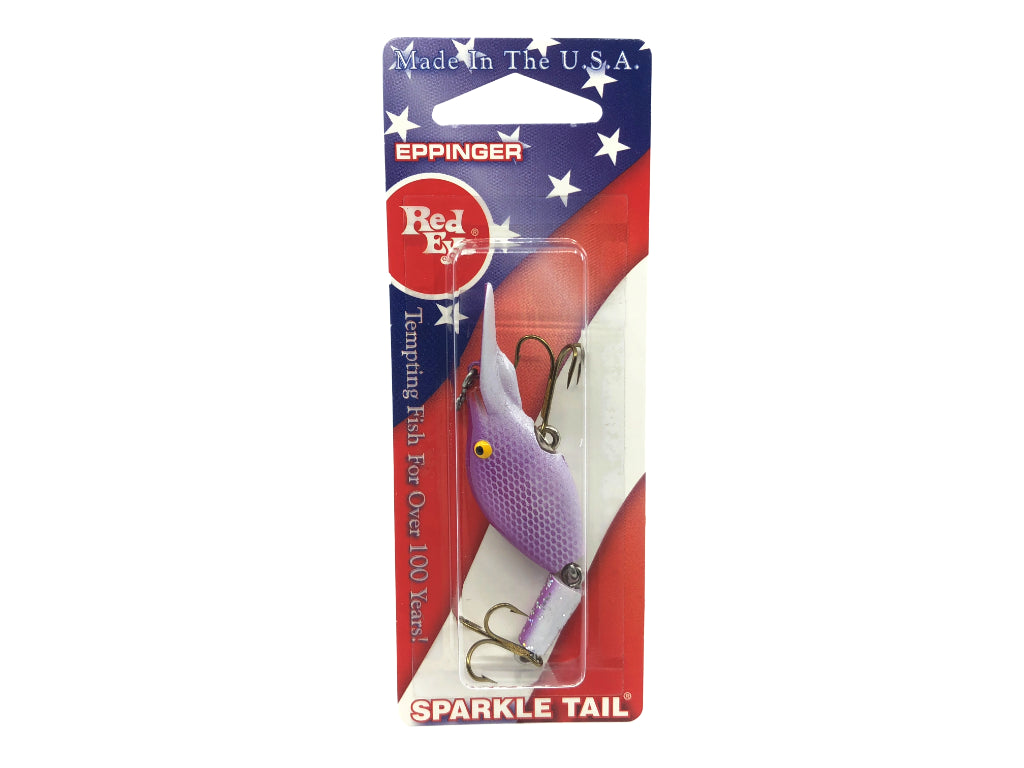 Sparkle Tail Purple White Color 512 Series 10 Lure New on Card