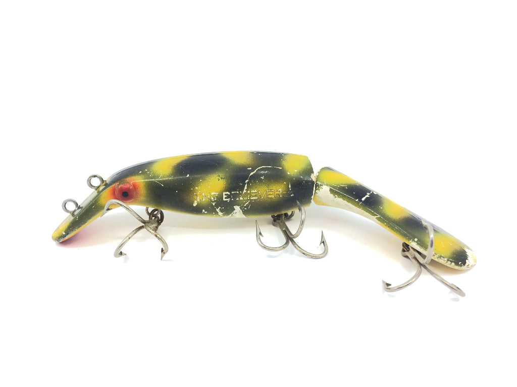 Drifter Tackle The Believer 8" Jointed Musky Lure Green and Yellow Color