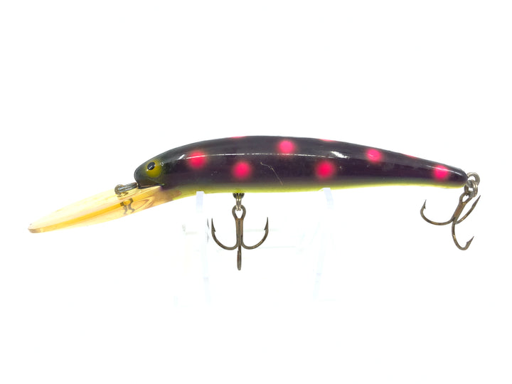 Bomber Long A 25A Purple with Pink Dots Color Screwtail