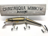 Jointed Chautauqua 8" Minnow Musky Lure Special Order Color "HD Creek Chub"