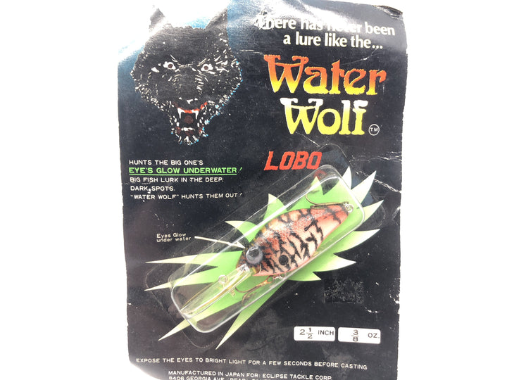 Lazy Ike Natural Ike Water Wolf Lobo Lure Crawdad Color NID-25 on Card