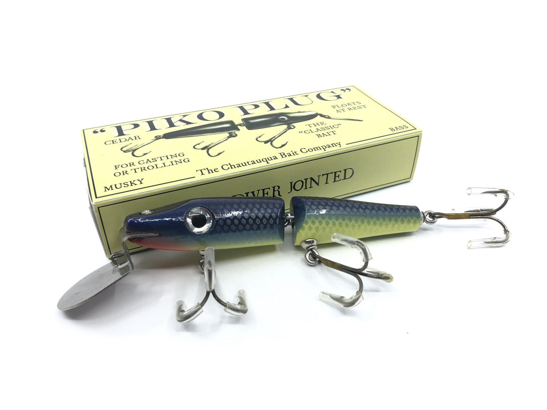 Jointed Chautauqua Piko Plug Lure Special Order Color "Purple Eel"