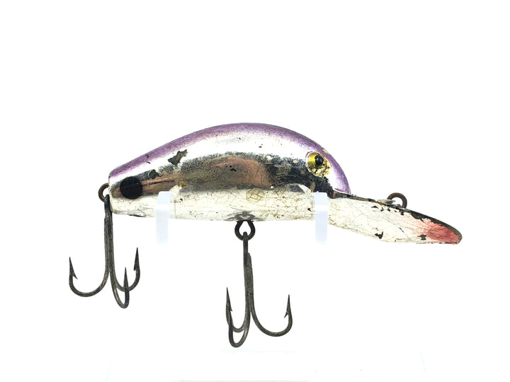 Rebel Humpy Lure Metallic Silver and Purple