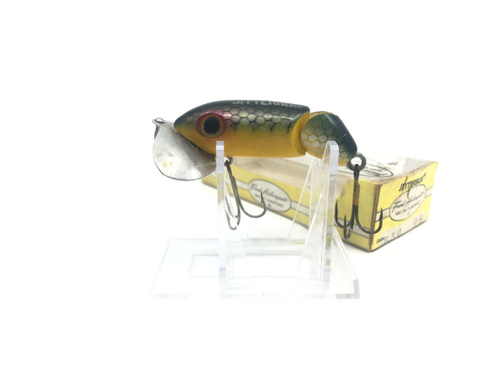 Arbogast Jointed Jitterbug Perch Color with Box