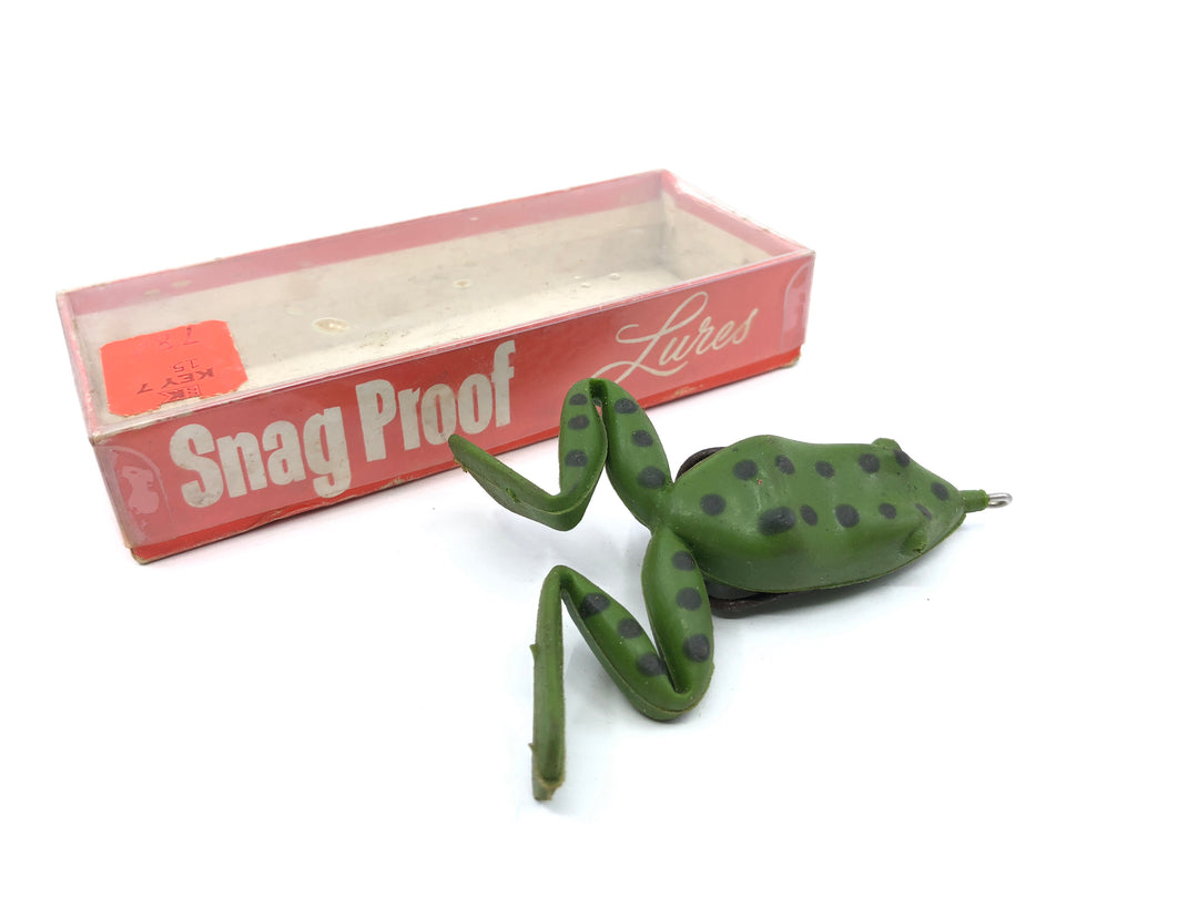 Vintage SnagProof Company Snag Proof Frog with Box