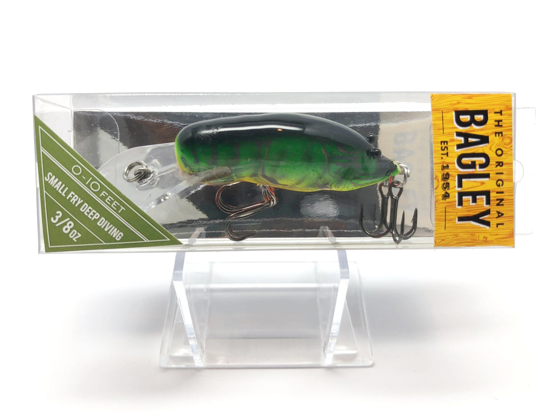 Bagley Small Fry Crayfish Deep Diving SFCDD1-HT Hot Tiger Color New in Box OLD STOCK