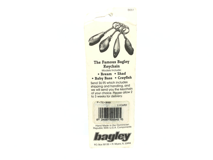 Bagley Diving B3 DB3-H69T Hot Tiger Color New on Card Old Stock