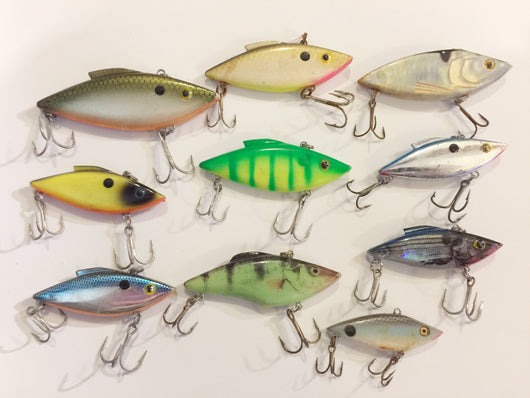 Rat-L-Trap / Spot / Frenzy Type Lures Lot of 10!