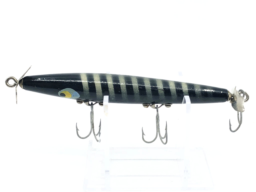 Smithwick Devils Horse Black with White Ribs Lure