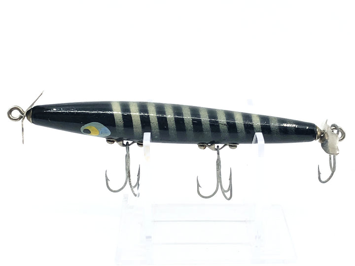 Smithwick Devils Horse Black with White Ribs Lure