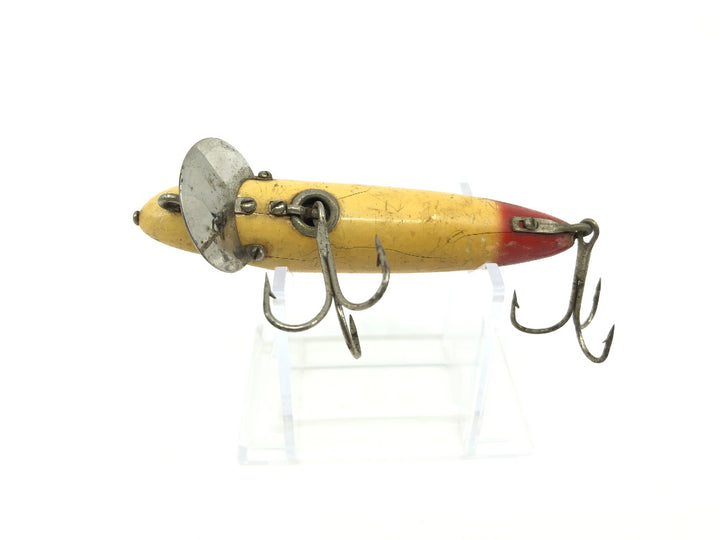 Heddon Wooden Baby Vamp Red and White Color