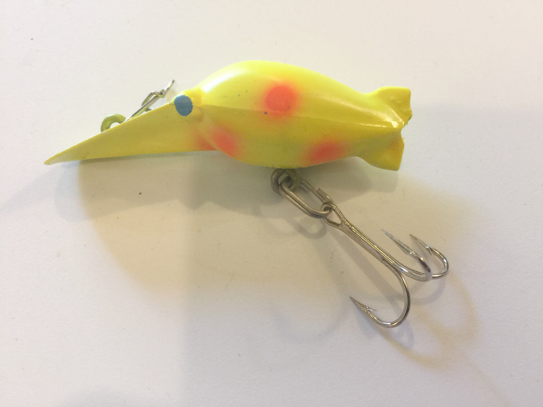 Hot Shot Luhr Jensen Size 3 Yellow Orange Spots