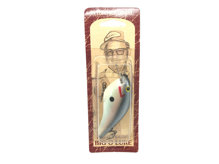 Cotton Cordell Fred Young Original Big O Wooden Lure Bloodshad Color on Card