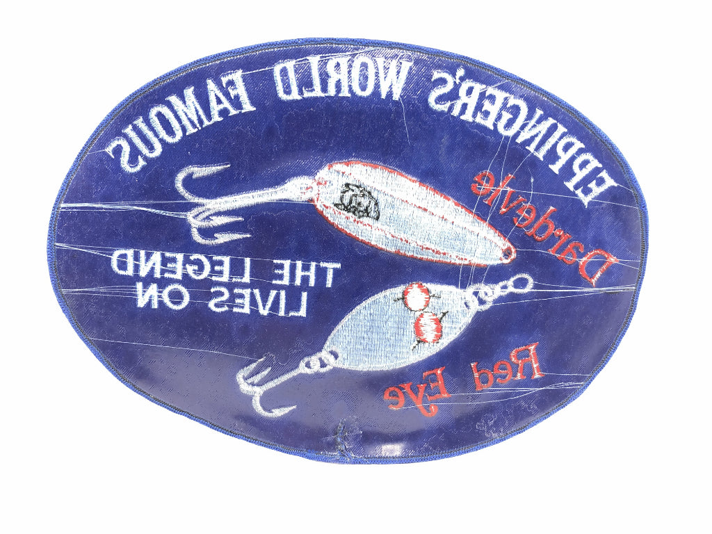 Eppinger World Famous Dardevle Red Eye Patch Huge Size