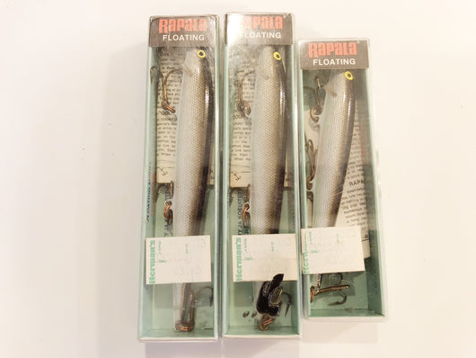 Rapala Lot of Three 13S and 11S