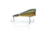 L & S 12M19 Jointed Chugger Lure Olive Green Gold Shad Color