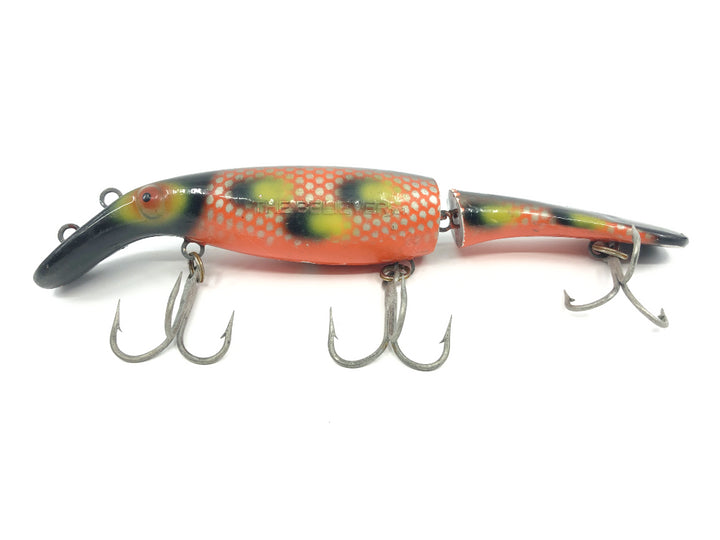 Drifter Tackle The Believer 8" Jointed Musky Lure Color 17 Orange Scale