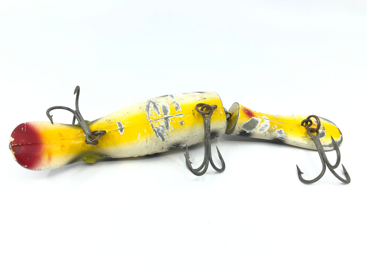 Drifter Tackle The Believer 8" Jointed Musky Lure Color 14 White Coachdog