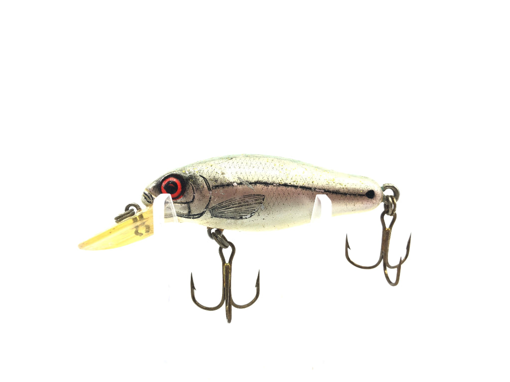 Bomber Smilin Minno 36AX40 Silver Shad Screwtail