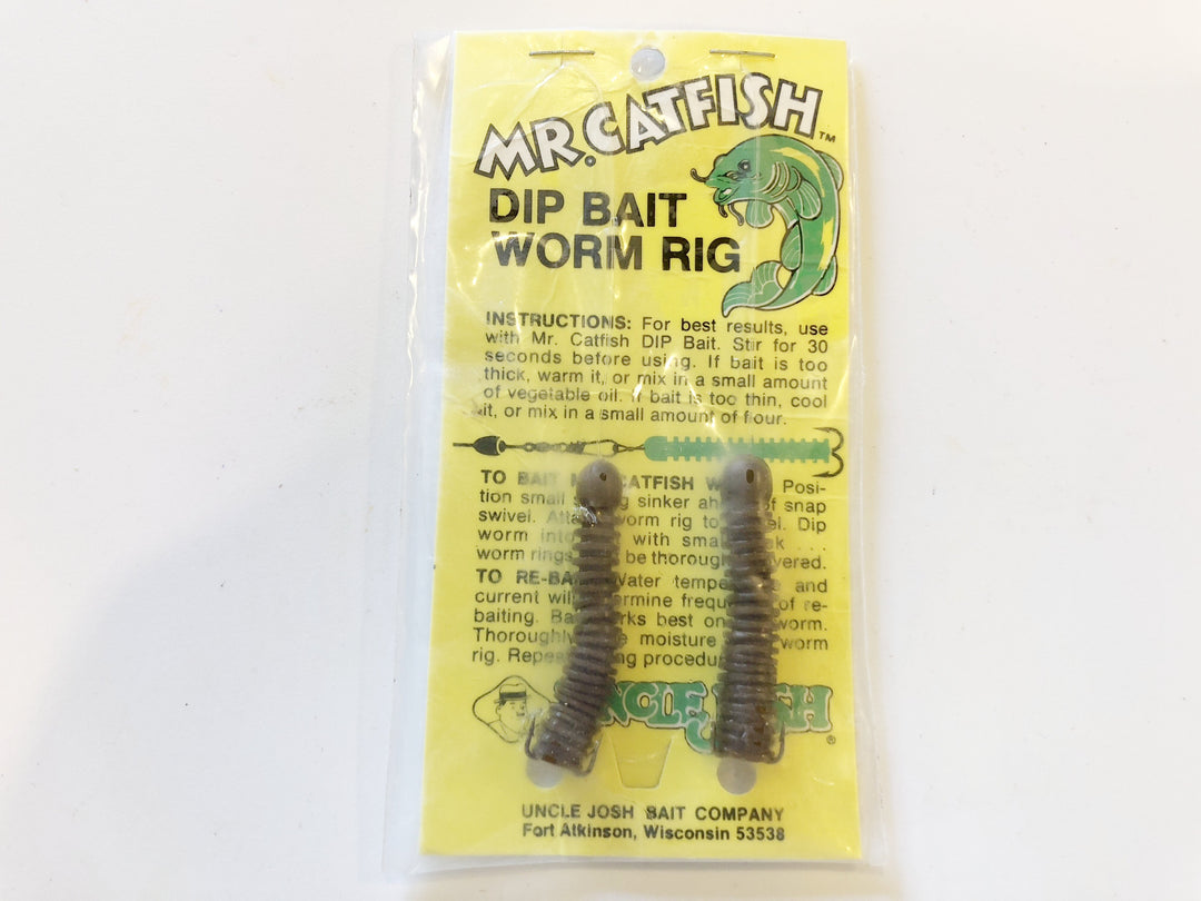 Mr. Catfish Dip Bait Worm Rig Package