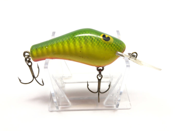 Poe's vintage Lure Yellow and Green Striped