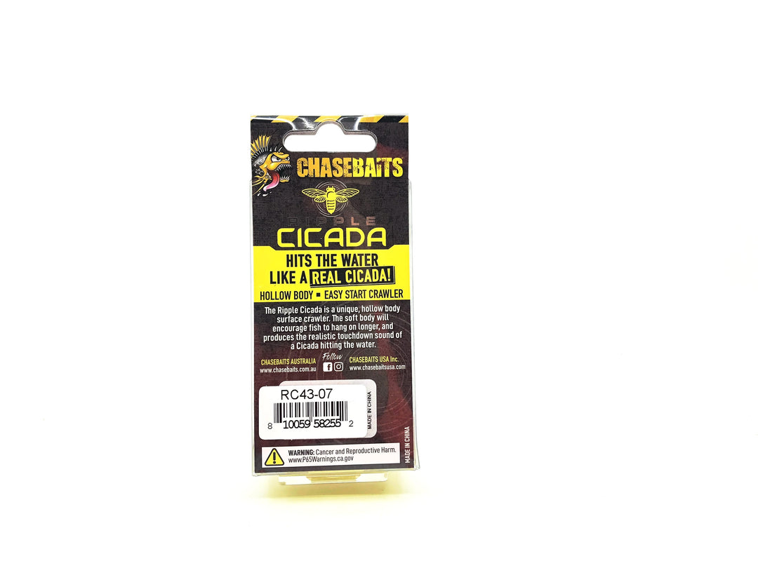Chasebaits Ripple Cicada Orange Devil Color
