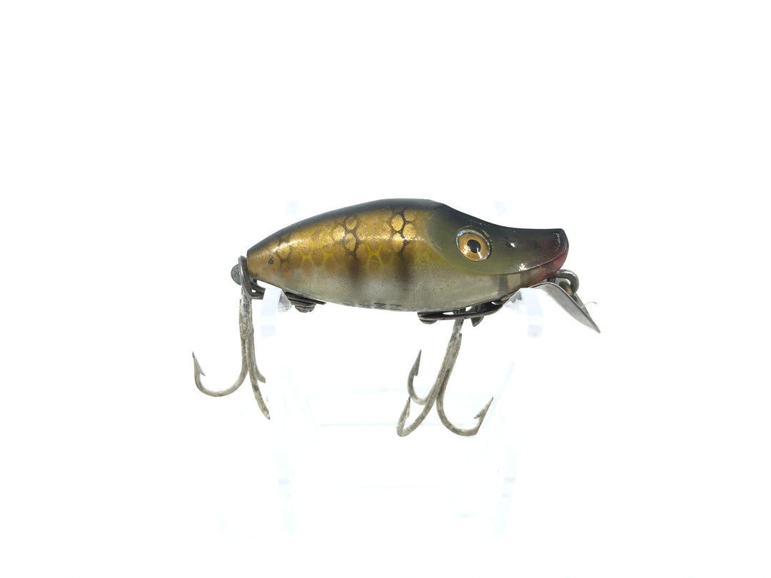 Heddon Midget River Runt Pike Scale