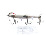 L & S Mirrolure 5M26D Floater Lure Red and White Color