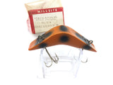 Vintage Millsite Daily Double 834 Orange and Black Spots with Box and Paperwork