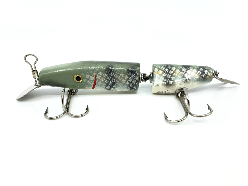 Alzbaits Jointed Pikie Metal Tail Musky Lure Scale Finish SIGNED!