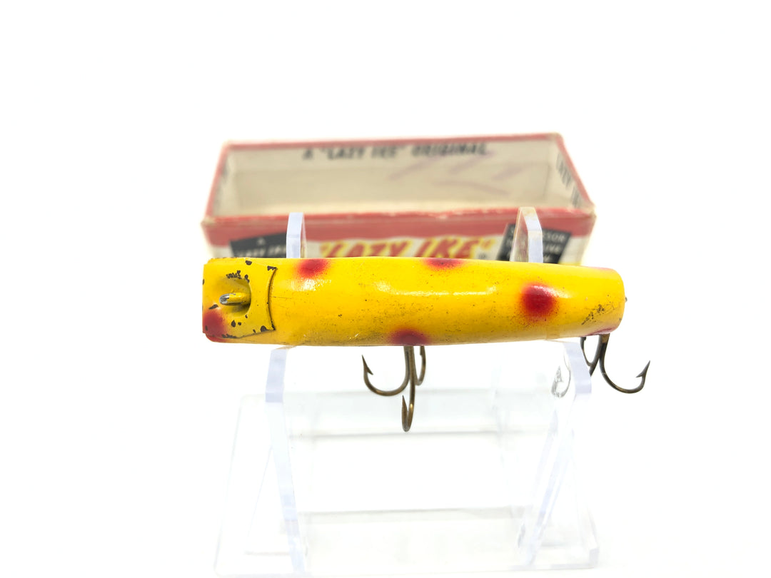 Kautzky Wooden Lazy Ike KL-2 YS Yellow Spot Color with Box
