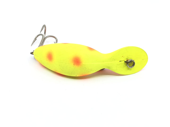 Heddon Tadpolly Yellow Orange Spotted Color