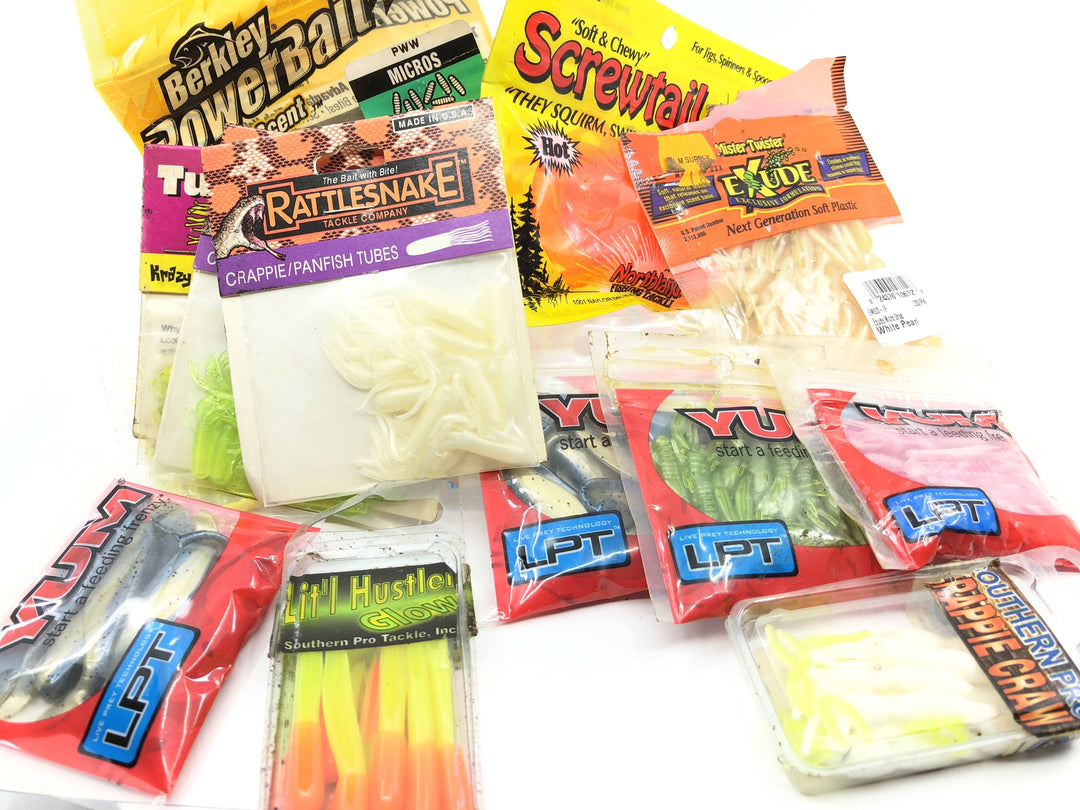 Huge lot of Misc Plastic Lures Yum Berkley and More