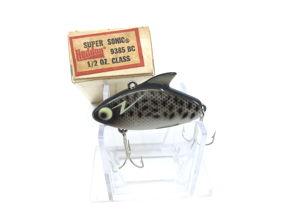 Heddon Super Sonic 9385 BC Black Crappie Color with Box