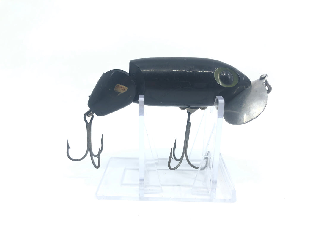 Arbogast Big Jointed Jitterbug Black Color