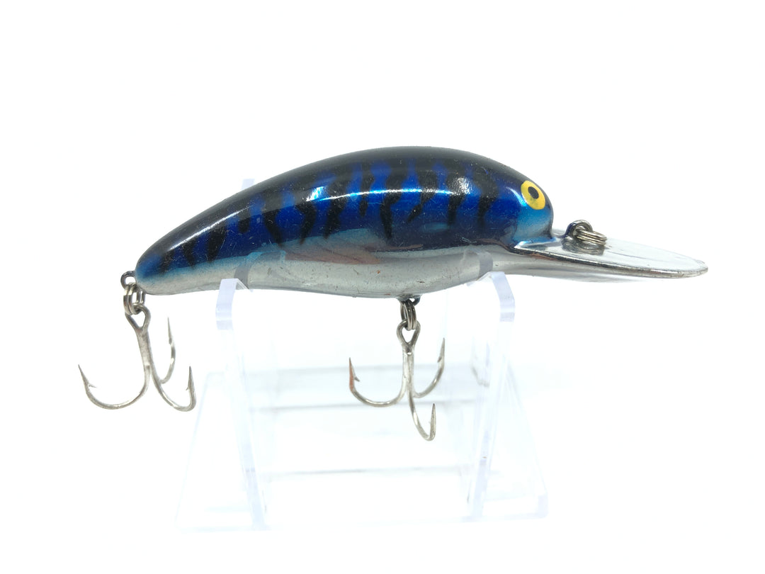 Bomber Model A 7A MLBR Chrome Blue Black Bars Color with Box