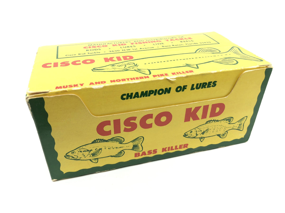 Vintage Cisco Kid Walleye Killer 313 Dealer Box of Twelve Lures