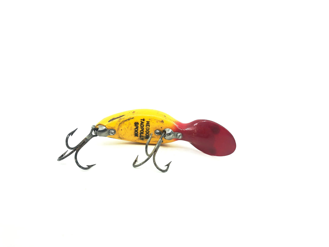 Heddon Tadpolly, YRH Yellow Red Head Color