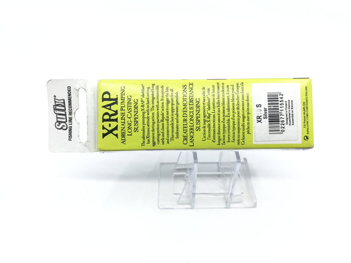 Rapala X-Rap XR-10 S Silver Color Lure New in Box