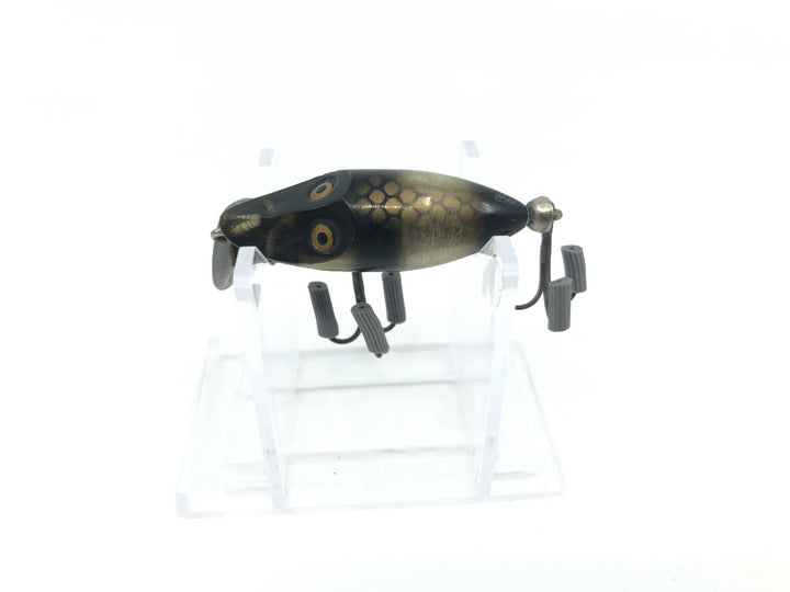 Heddon Tiny River Runt 350 Fish Flash 9010FF-SB Gold Reflector Black Scale