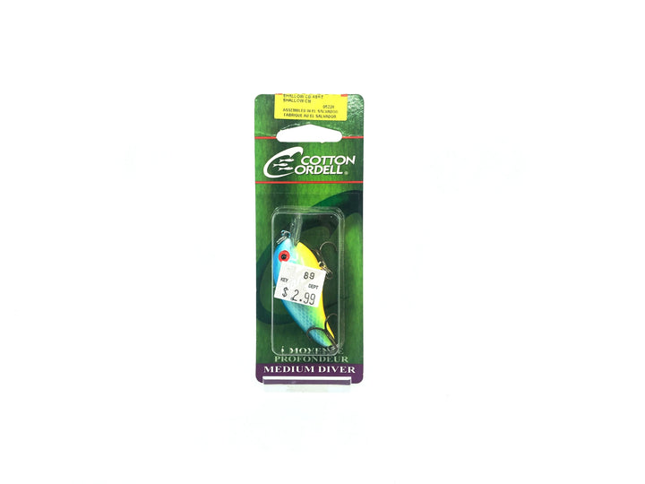 Cotton Cordell C77 Big-O Oxbow Bream Color on Card